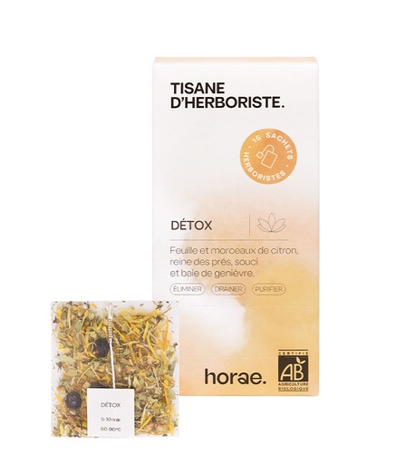 [50691] Tisane d'herboriste Bio - Detox 15 sachets x6 Horae