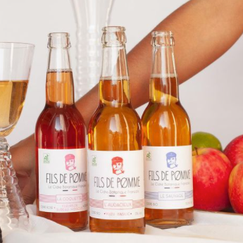 La gamme de Cidre Bio Fils de Pomme
