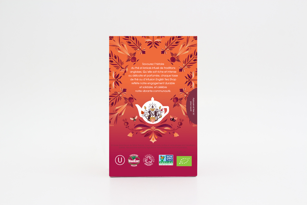 Betterave, Gingembre & Feuilles de curry Bio 20 sachets  x6