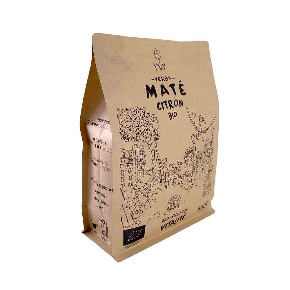 Maté Citron Bio 500g x4 YVY