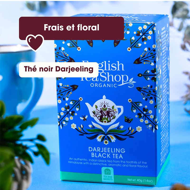 Thé noir Darjeeling Bio English Tea Shop
