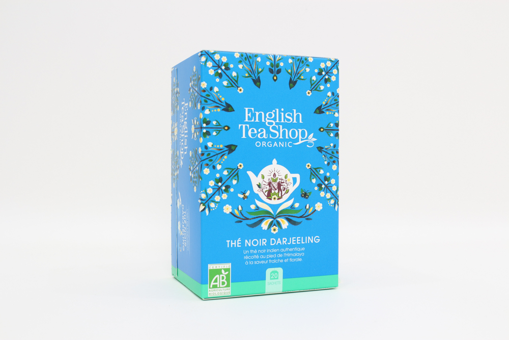 Thé noir Darjeeling Bio 20 sachets  x6