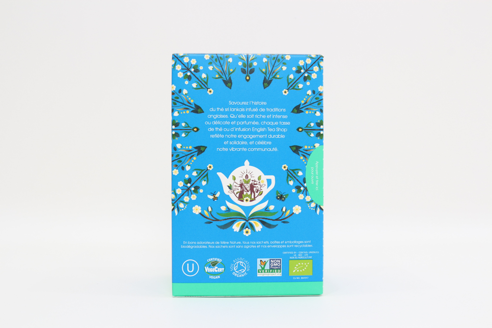 Thé noir Darjeeling Bio 20 sachets  x6