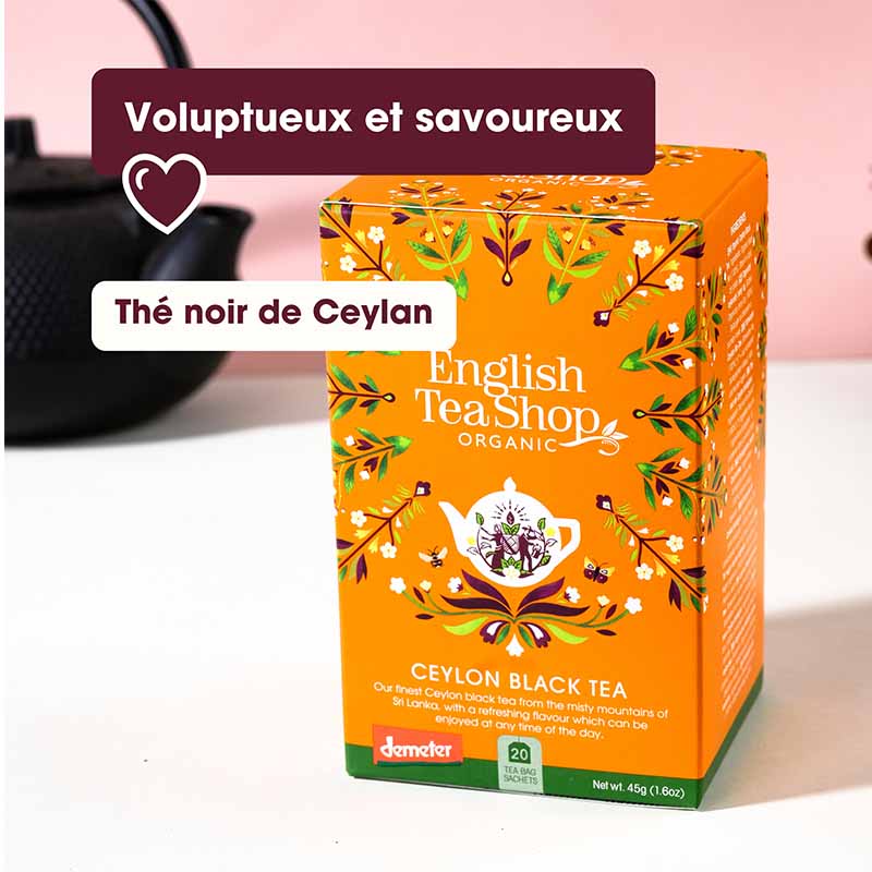 Thé noir de Ceylan Bio English Tea Shop