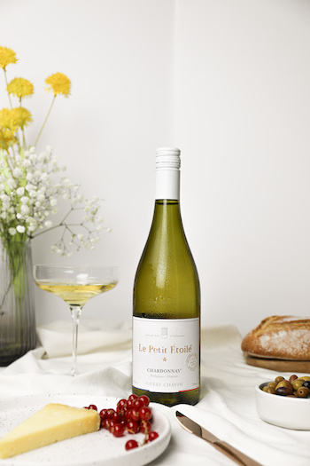 Vin Blanc Chardonnay Sans Alcool Bio 75cl x6 Le Petit Etoilé