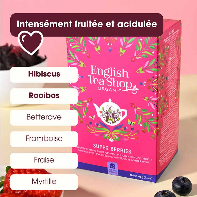 Super Baies rouges Bio English Tea Shop