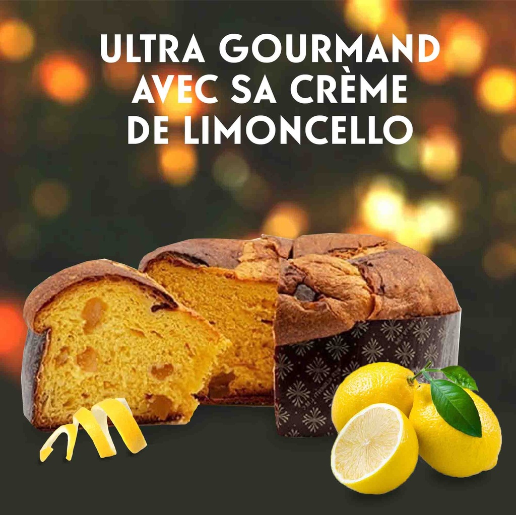 Panettone Limoncello 750g x6 Vergani