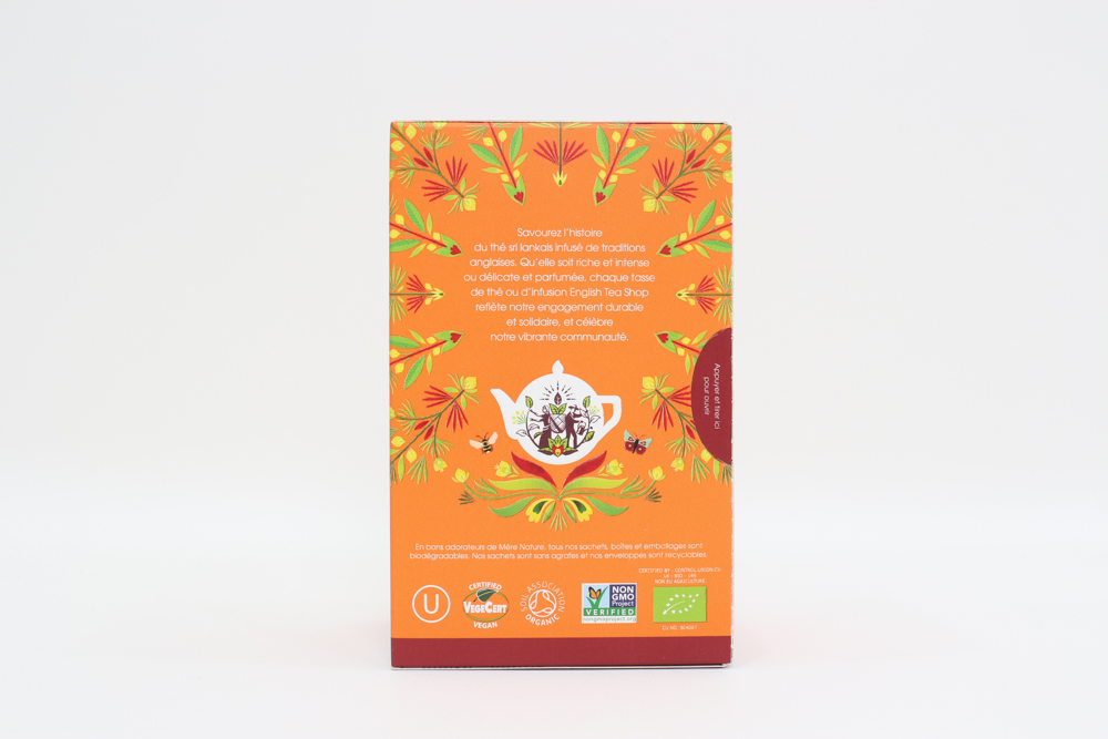 Rooibos Bio 20 sachets  x6