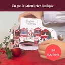 Calendrier de l’Avent Mini Blanc Bio 24 sachets x6 ETS