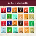Calendrier de l’Avent Mini Blanc Bio 24 sachets x6 ETS