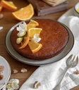 Gâteau moelleux Amandes & oranges Bio 225g x10 Biscuiterie de Provence