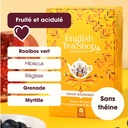 Rooibos Vert, Grenade & Myrtille Bio 20 English Tea Shop