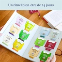 Livre de thés et infusions Bien être 24 sachets bio x12 ETS