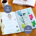 Livre de thés et infusions Bien être 24 sachets bio x12 ETS