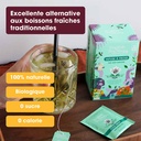 Thé Glacé Thé Vert Menthe Bio 20 sachets x6 ETS