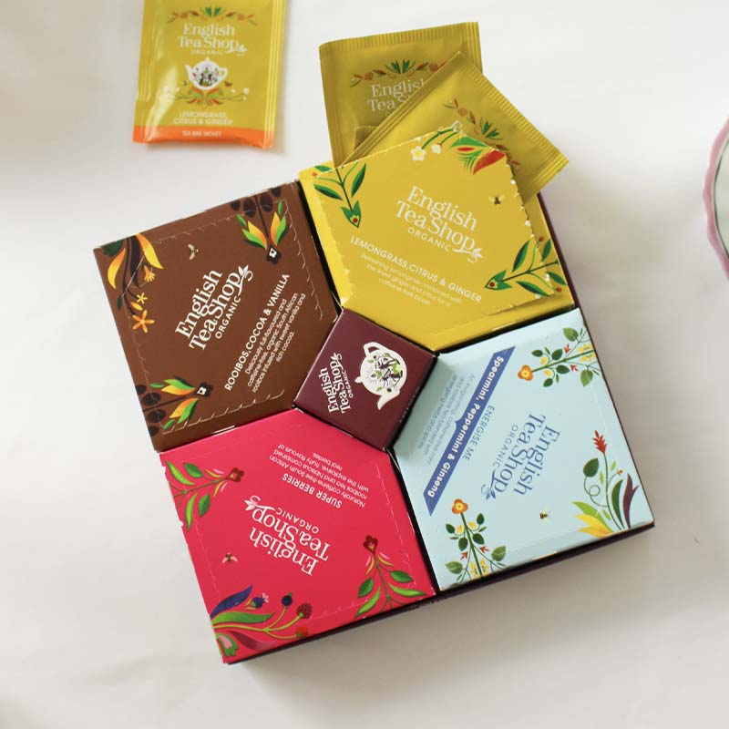 Coffret Assortiment d'infusions Bio 32 sachets x6 ETS