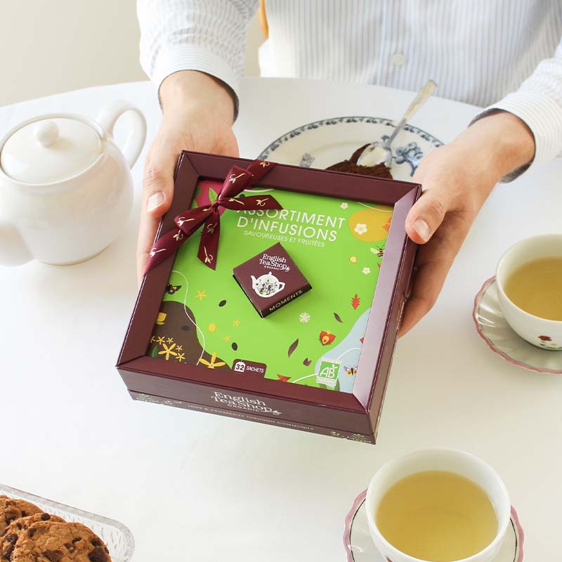 Coffret Assortiment d'infusions Bio 32 sachets x6 ETS