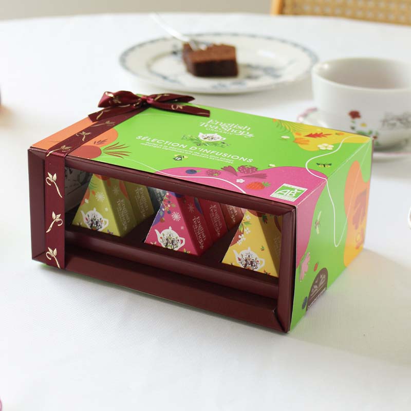 Coffret Prismes Sélection d’infusions Bio 12 sachets x6 ETS