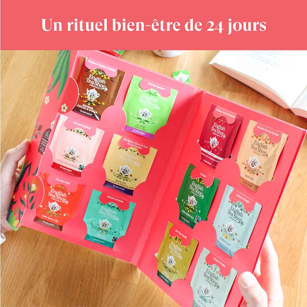 Le livre du bonheur à infuser 24 sachets bio x12 ETS