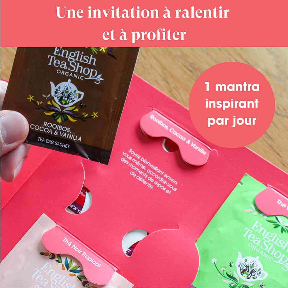 Le livre du bonheur à infuser 24 sachets bio x12 ETS