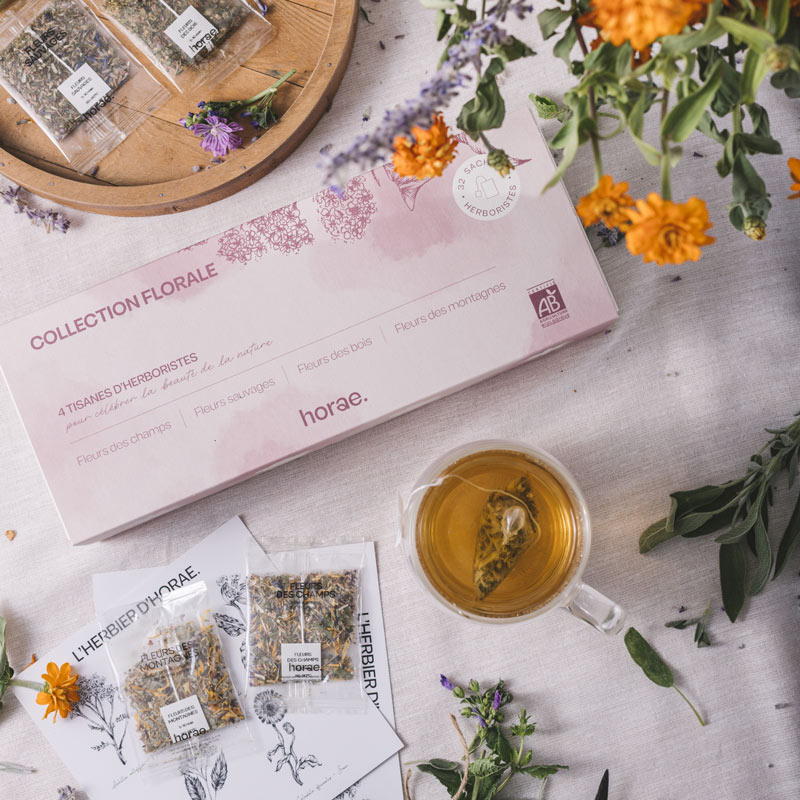 Coffret 32 sachets d'infusions Bio - Compositions Florales x6 Horae