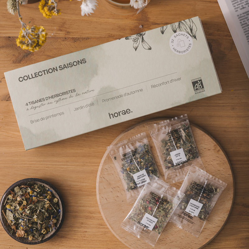 Coffret 32 sachets d'infusions Bio - 4 Saisons x6 Horae