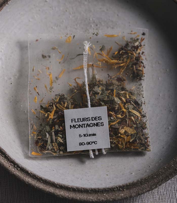 Tisane d'herboriste Bio - Fleurs des montagnes 15 sachets x6 Horae