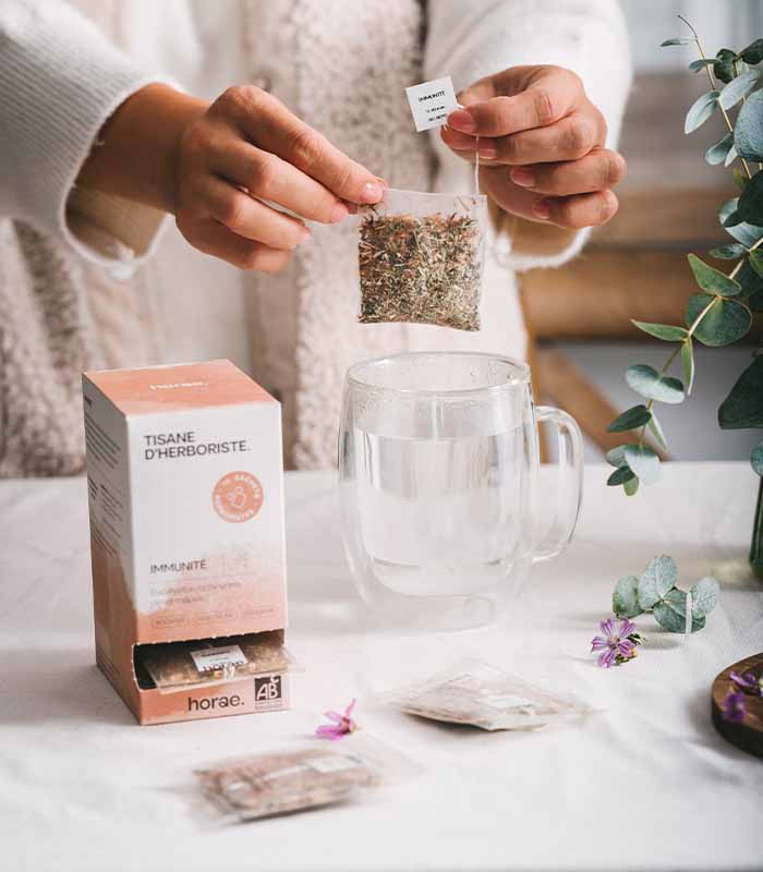 Tisane d'herboriste Bio - Immunité 15 sachets x6 Horae