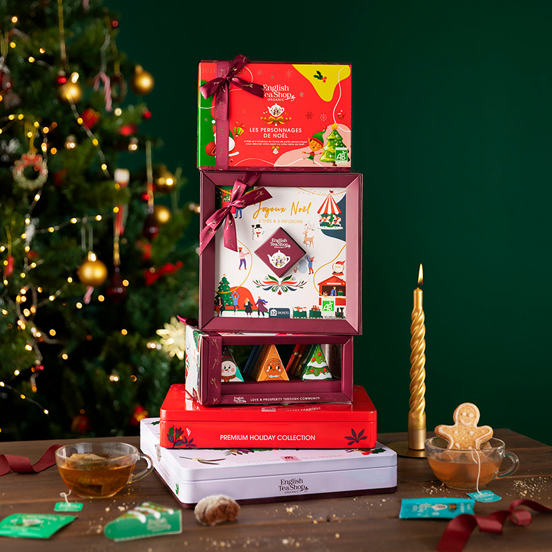 Coffret Joyeux Noël Bio 32 sachets x6 ETS