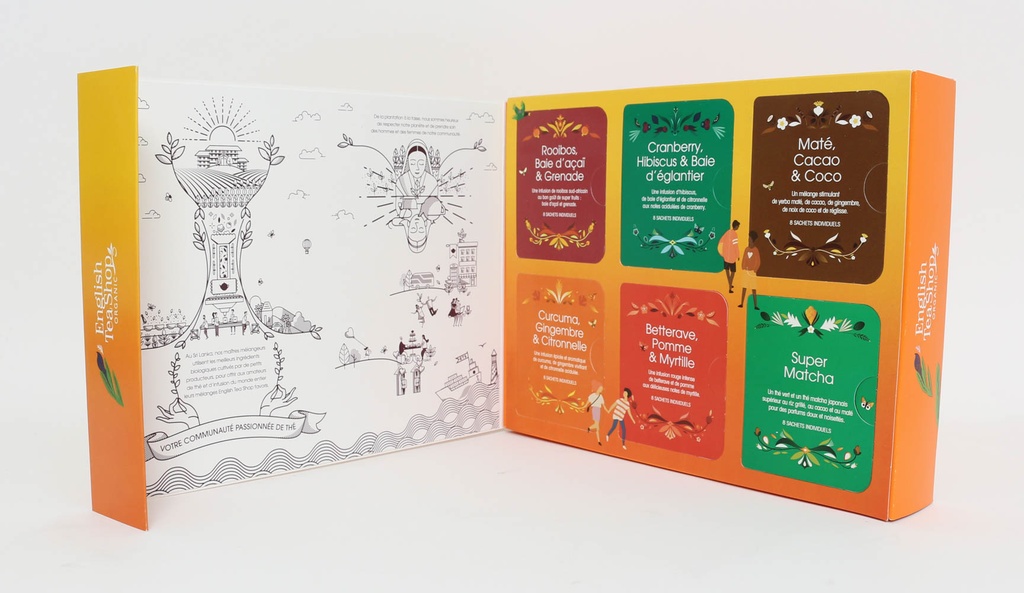 Coffret Découverte Super Goodness Bio 48 sachets x6