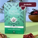 Cranberry, Hibiscus & Baie d'églantier Bio English Tea Shop