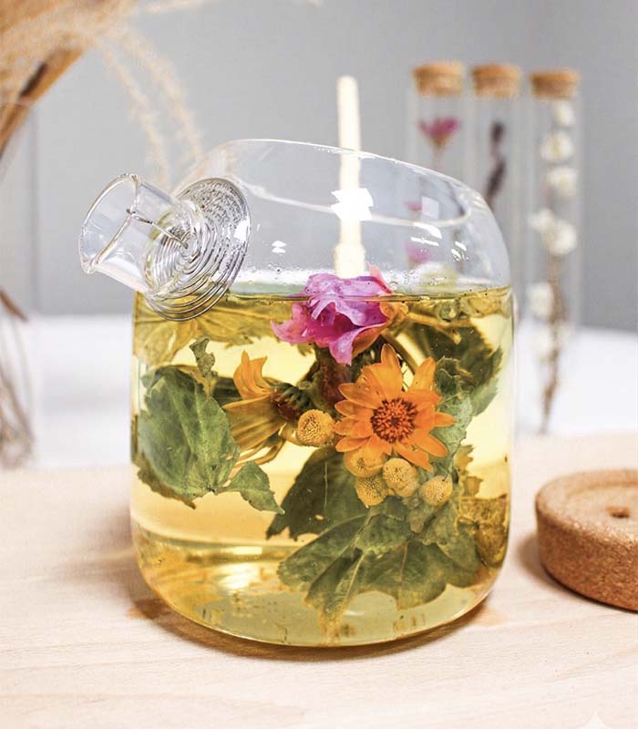 2 Bouquets à infuser en théière - Fleurs d'Amour Bio x6 Horae