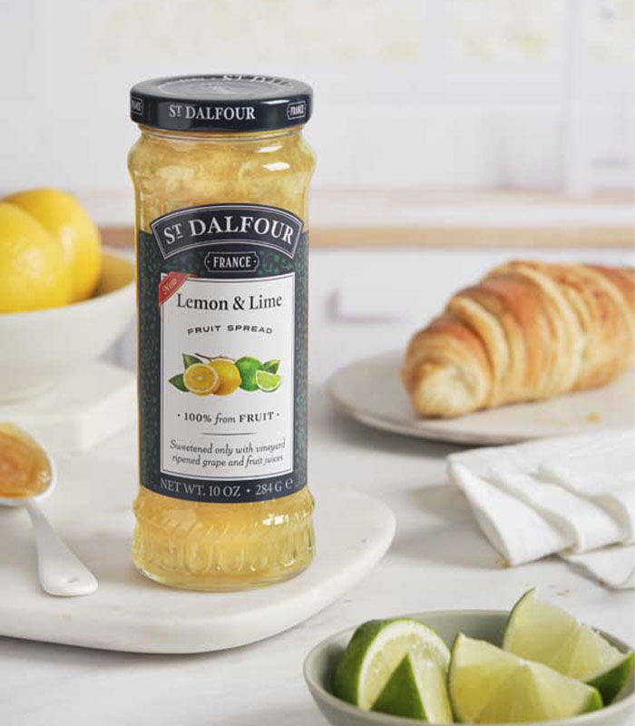Tartinade de fruits Citron Vert/Citron 284g x6 St Dalfour