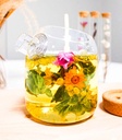 2 Bouquets à infuser en théière - Fleurs d'Amour Bio x6 Horae