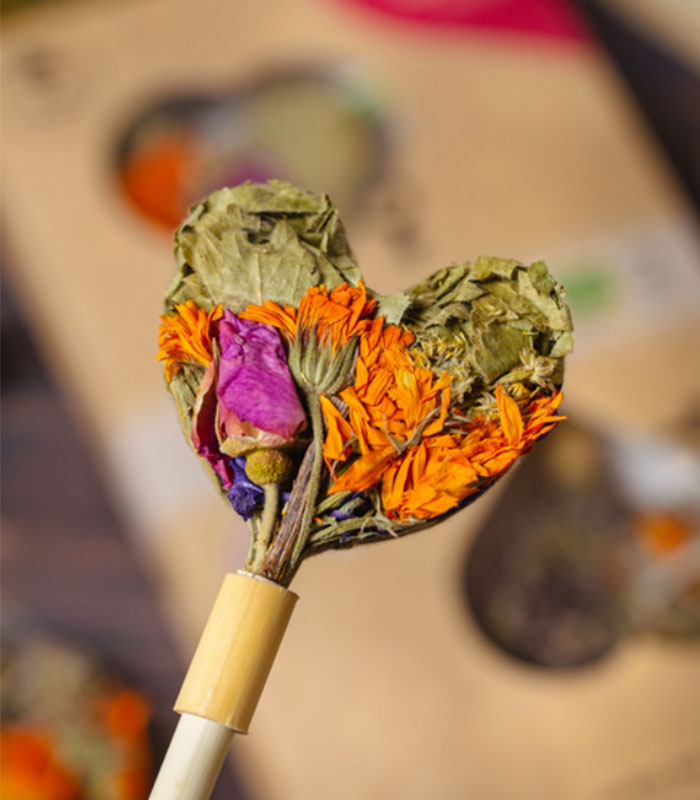 2 Bouquets à infuser en théière - Fleurs d'Amour Bio x6 Horae
