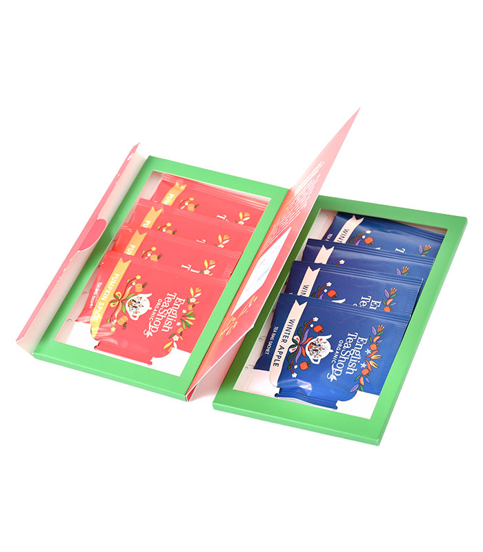 Petit Livre de Noël - 8 sachets - 2 mélanges bio x12 ETS