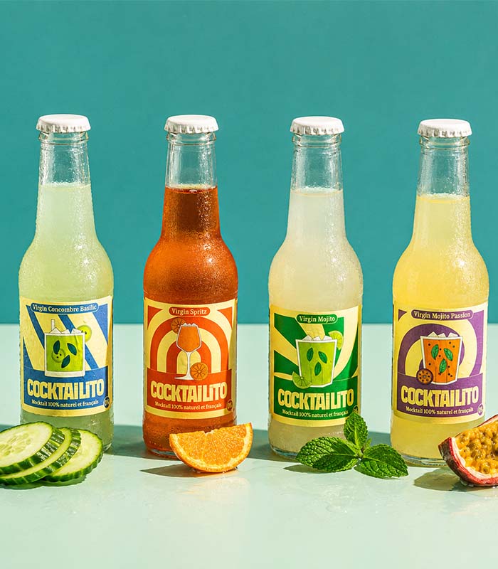 Coffret 4 Mocktails 200ml (0% Alc.) - x6 Cocktailito