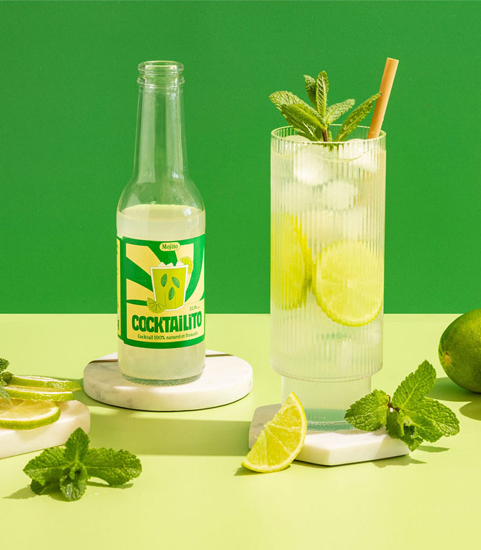 Pack 4 Mojito 200ml (12,5% Alc.) - x6 Cocktailito