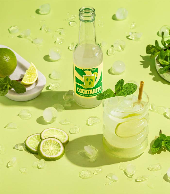 Pack 4 Virgin Mojito 200ml (0% Alc.) - x6 Cocktailito