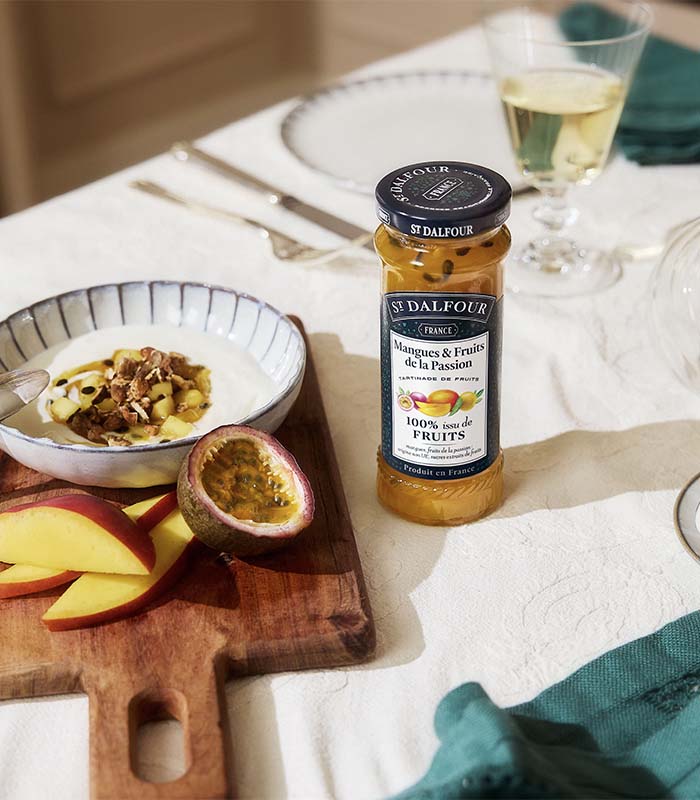 Tartinade de fruits Mangue/Passion 284g x6 St Dalfour