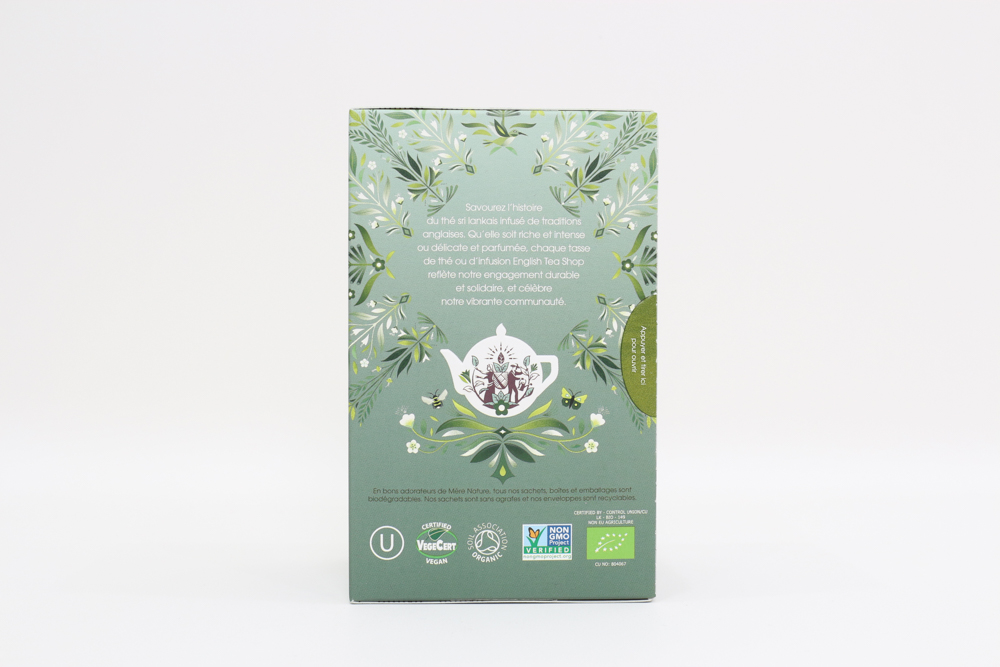 Thé Blanc, Matcha & Cannelle 20 sachets Bio 20 sachets  x6