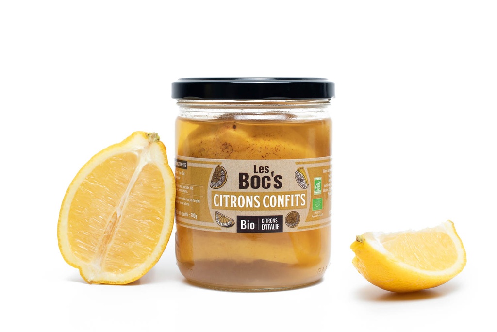 Citrons Confits Bio 110g x6