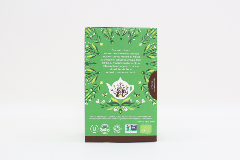  Thé vert Sencha Bio 20 sachets  x6