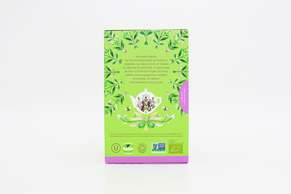  Thé vert jasmin Bio 20 sachets  x6