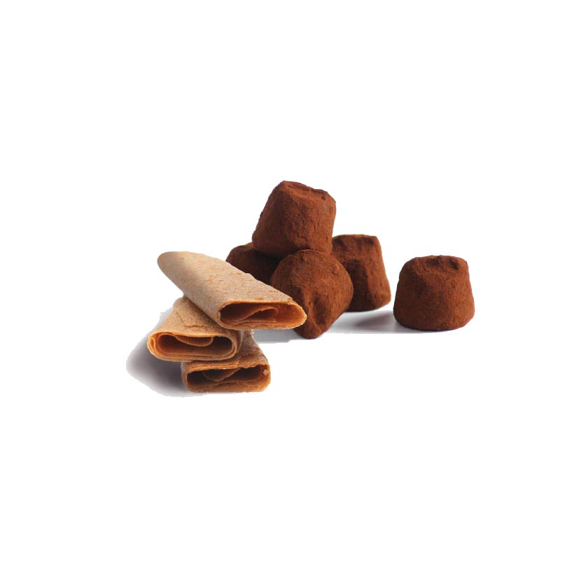 Truffes aux crêpes dentelles Bio 200g x12 Mathez