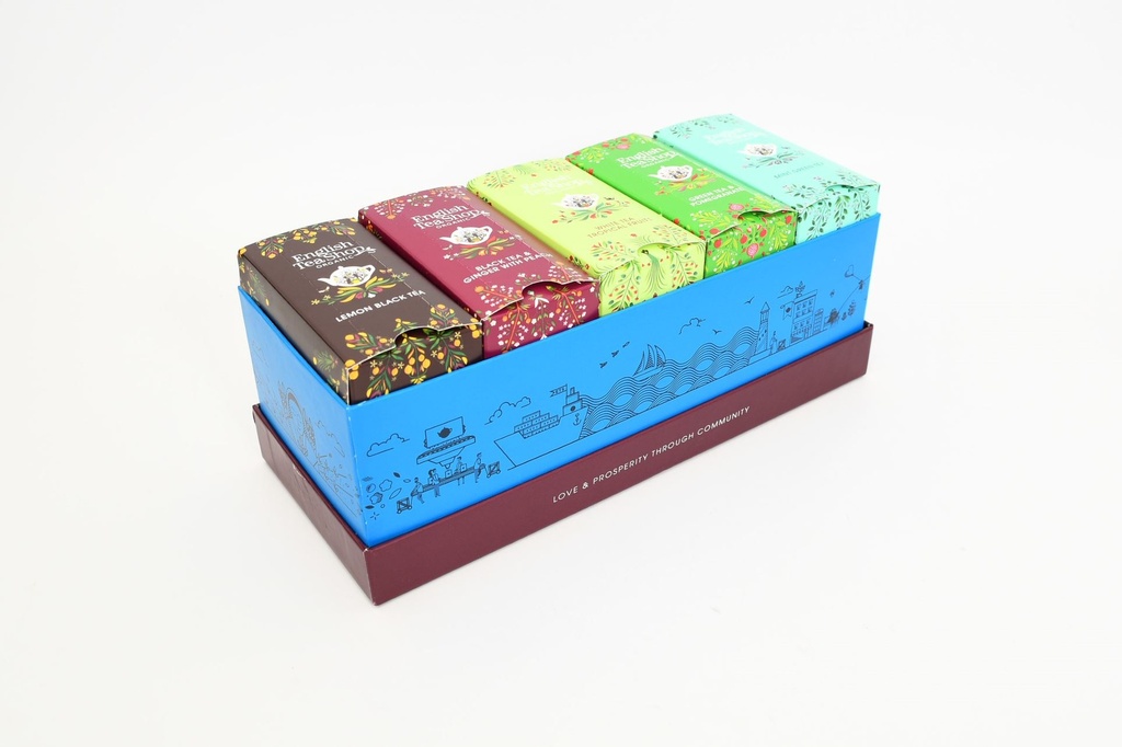 Coffret de Thé Bio - 20 jolis sachets de thé bio personnalisés – TeaHeritage