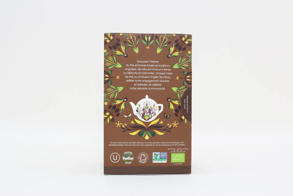  Rooibos Cacao &amp; Vanille Bio 20 sachets  x6