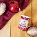 Pickles Oignon rouge Bio 210g x12 Les 3 Chouettes