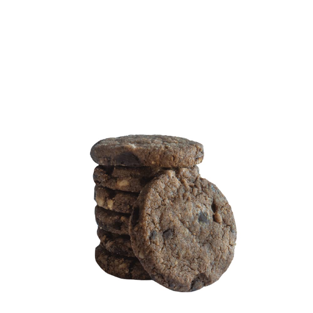 Cookies chocolat noir et noisettes de la Biscuiterie de Provence