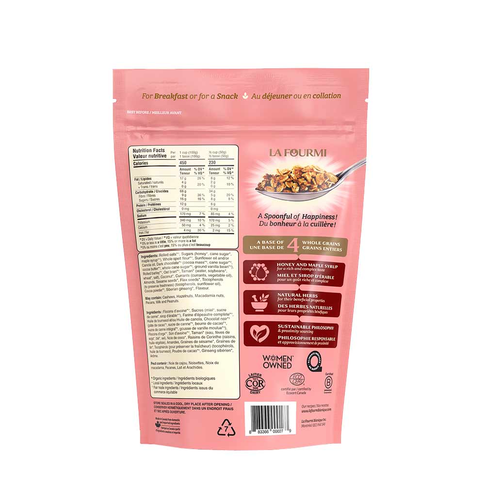 Grand Granola Aphrodisia 283g x6 La Fourmi